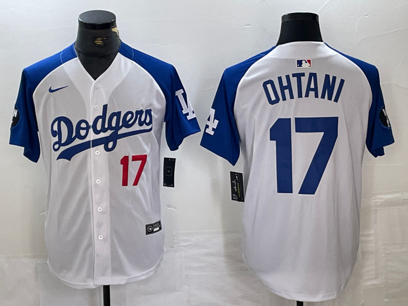 Men's Los Angeles Dodgers Shohei Ohtani White Limited Game Jersey