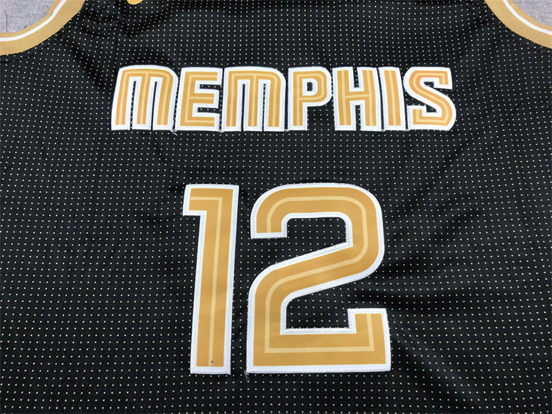 Men's Memphis Grizzlies Ja Morant #12 Black Select Series Swingman Jersey