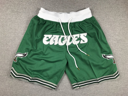 Men's Philadelphia Eagles Kelly Green Pocket Shorts