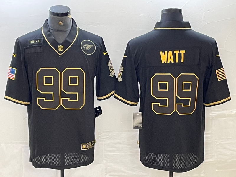 Men's Arizona Cardinals J.J. Watt #99 Black Player Jersey