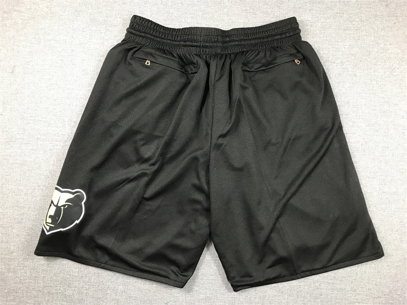 Men's Memphis Grizzlies Black 2023/24 Pocket Shorts City Edition