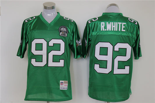 Men's Philadelphia Eagles Reggie White Mitchell & Ness Kelly Green Legacy Replica Jersey