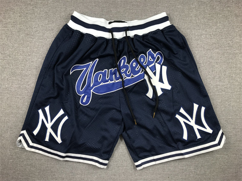 Men's New York Yankees Navy Pocket Shorts