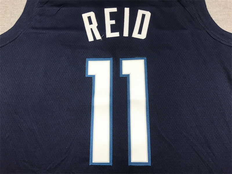 Men's Minnesota Timberwolves Naz Reid #11 Navy Swingman Jersey - Icon Edition