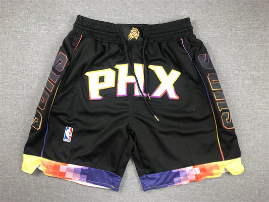 Men's Phoenix Suns Black Statement Edition Pocket Shorts