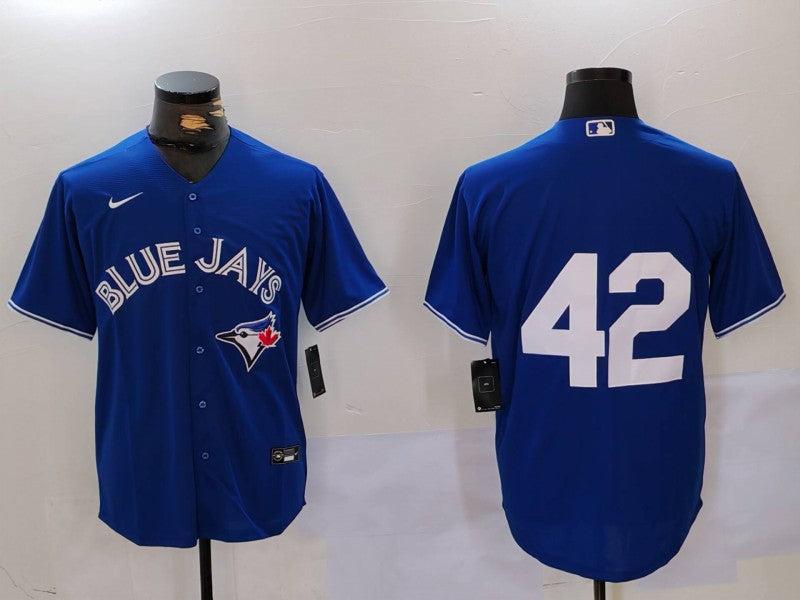 Men's Toronto Blue Jays #42 Royal 2024 Jackie Robinson Limited Jersey