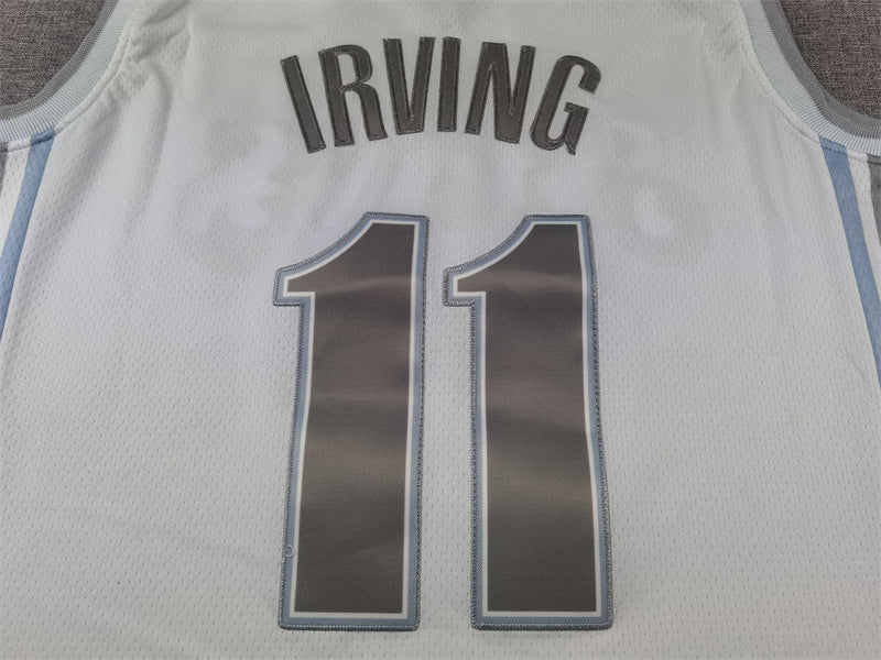 Men's Dallas Mavericks Kyrie Irving #11 White 2024/25 Swingman Player Jersey - City Edition