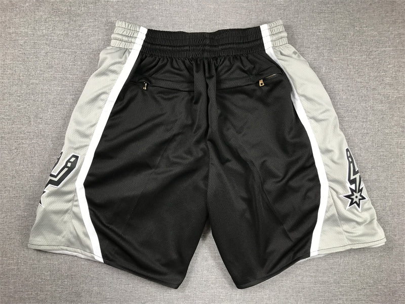 Men's San Antonio Spurs Black Pocket shorts