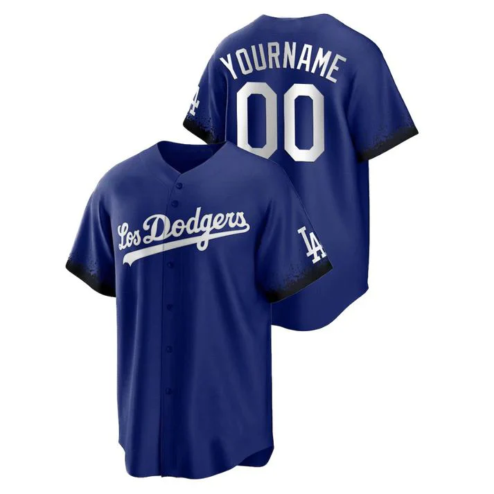 Men's Los Angeles Dodgers Royal Replica Custom Jersey