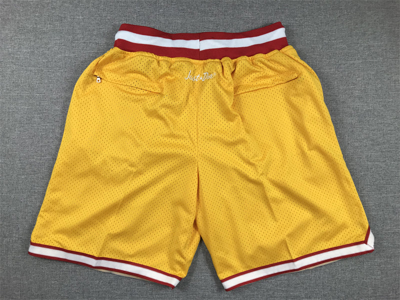 Men's Tampa Bay Buccaneers Yellow Pocket Shorts