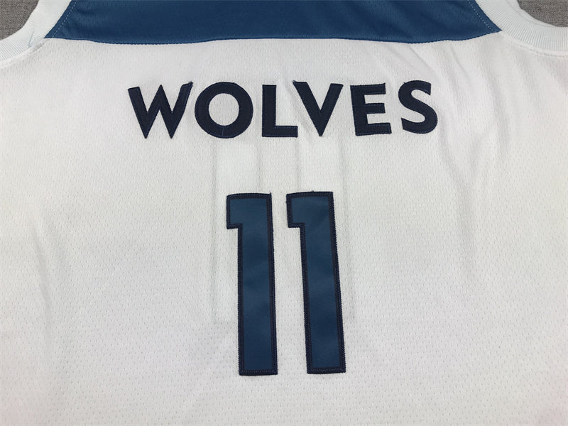 Men's Minnesota Timberwolves Naz Reid #11 White Swingman Jersey - Association Edition