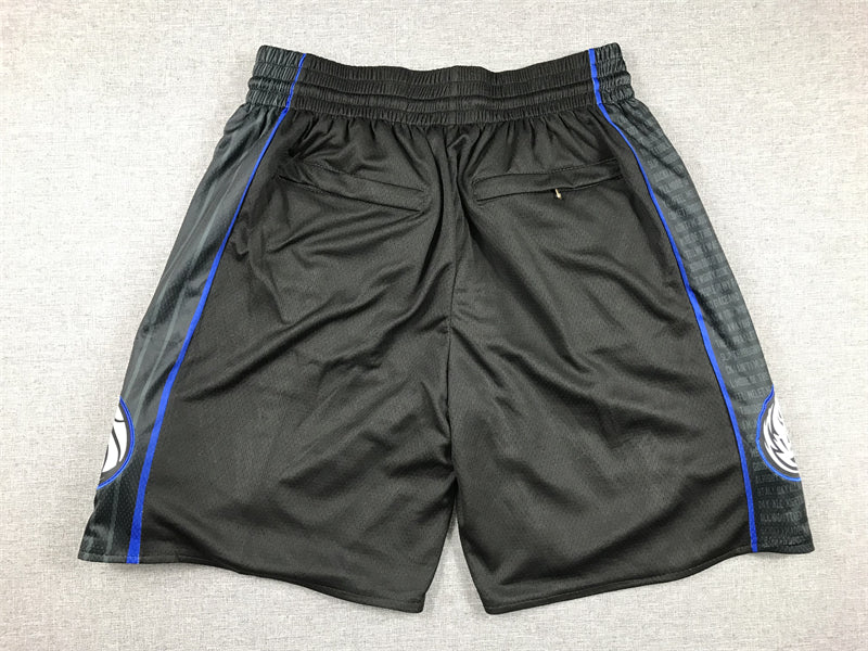 Men's Dallas Mavericks Black 2023/24 Pocket Shorts City Edition