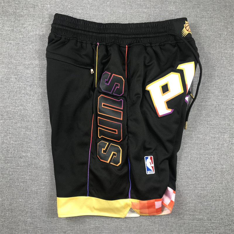 Men's Phoenix Suns Black Statement Edition Pocket Shorts