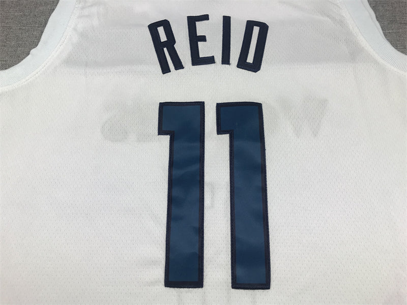 Men's Minnesota Timberwolves Naz Reid #11 White Swingman Jersey - Association Edition