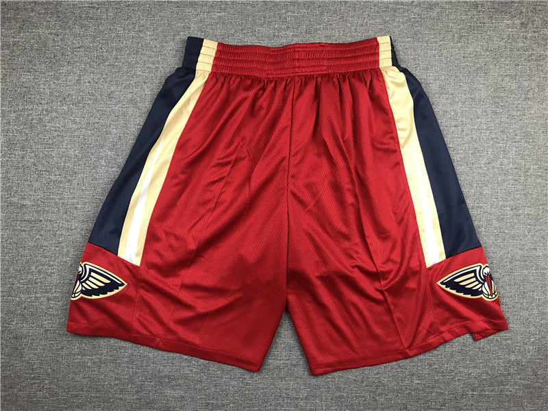 Men's New Orleans Pelicans Red Pocket Shorts