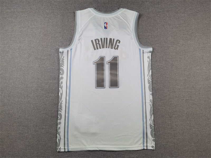 Men's Dallas Mavericks Kyrie Irving #11 White 2024/25 Swingman Player Jersey - City Edition