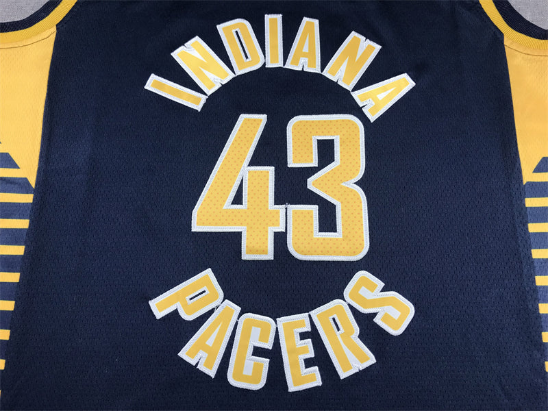 Men's Indiana Pacers Pascal Siakam #43 Navy Swingman Jersey - Icon Edition