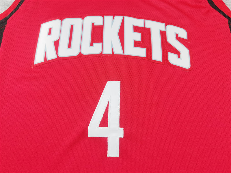 Men's Houston Rockets Jalen Green #4 Red Swingman Jersey - Icon Edition