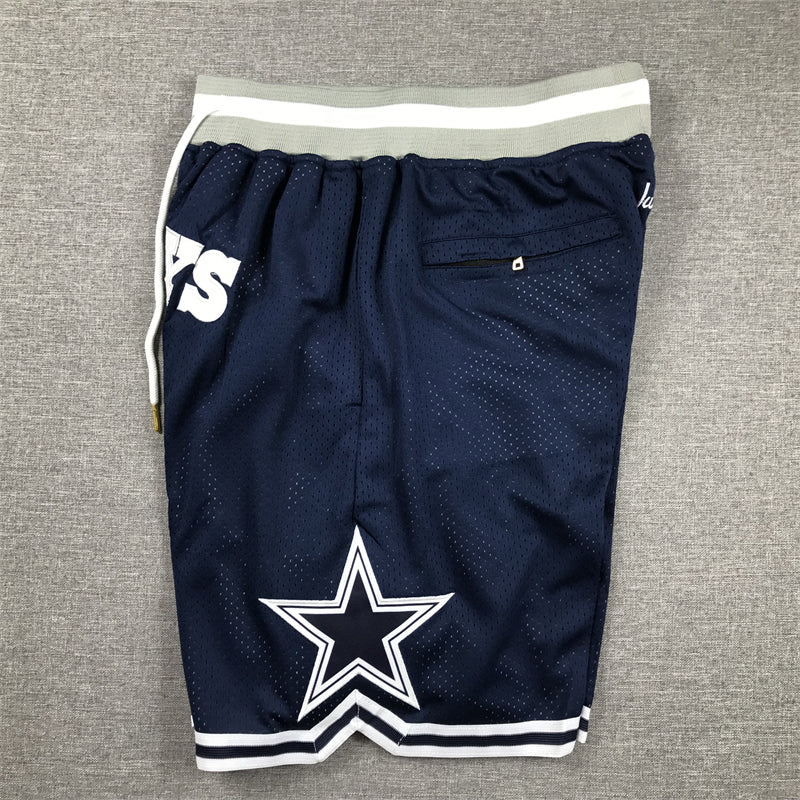 Men's Dallas Cowboys Navy Pocket Shorts