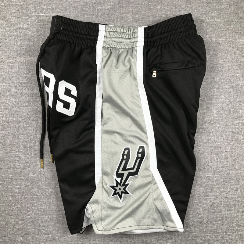 Men's San Antonio Spurs Black Pocket shorts