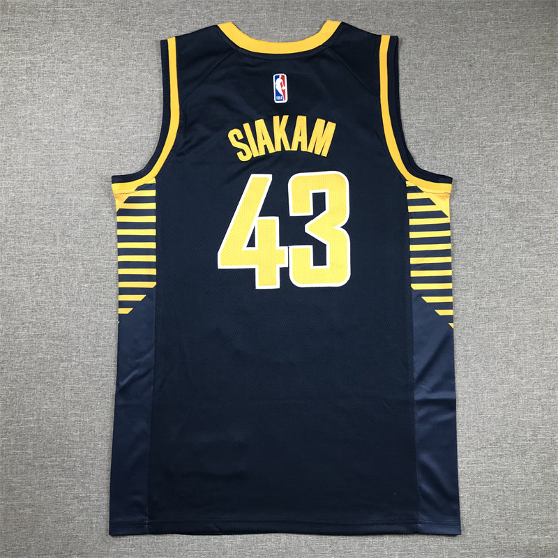 Men's Indiana Pacers Pascal Siakam #43 Navy Swingman Jersey - Icon Edition