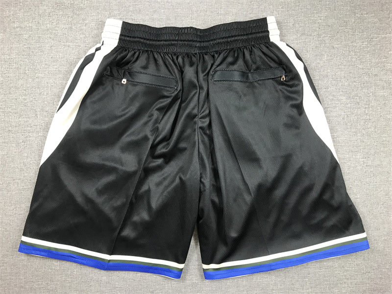 Men's Milwaukee Bucks Black Statement Edition Pocket Shorts