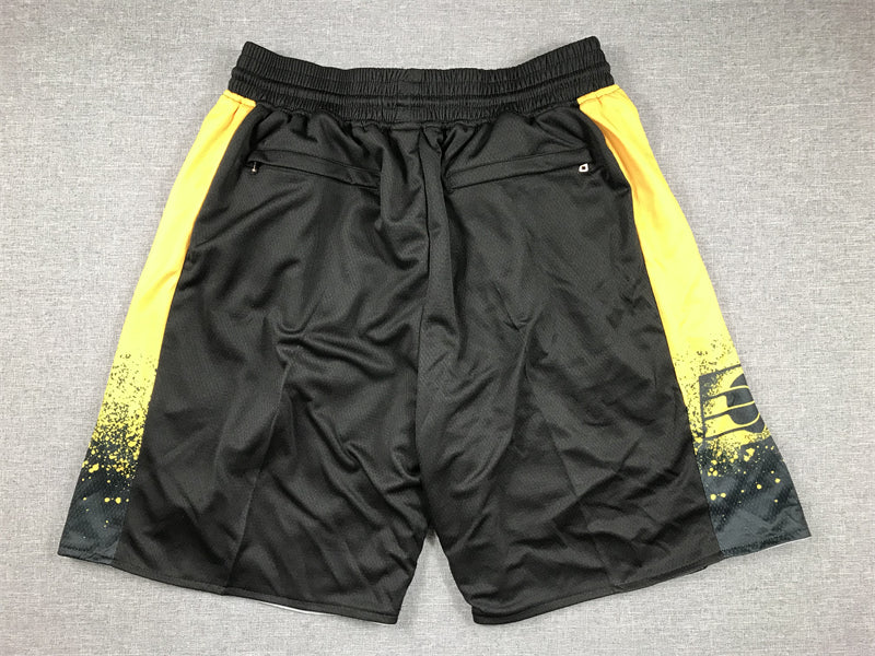 Men's Indiana Pacers Black 2023/24 City Edition Pocket shorts