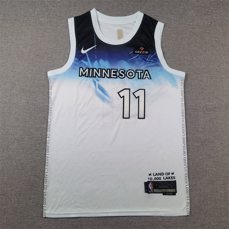 Men's Minnesota Timberwolves Naz Reid #11 White 2024/25 Swingman Player Jersey - City Edition