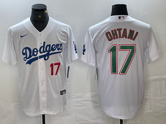 Men's Los Angeles Dodgers Shohei Ohtani White Replica Game Jersey