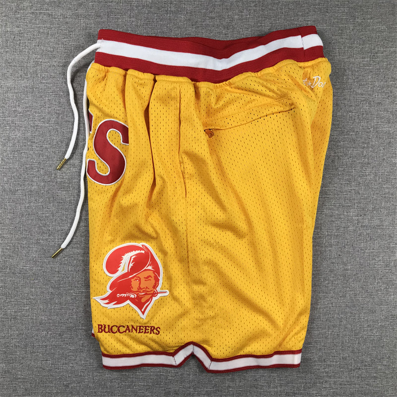 Men's Tampa Bay Buccaneers Yellow Pocket Shorts