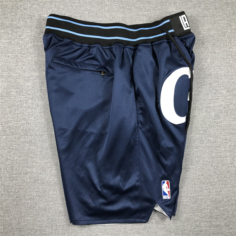 Men's LA Clippers Navy 2023/24 Pocket Shorts City Edition