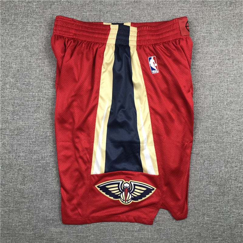 Men's New Orleans Pelicans Red Pocket Shorts