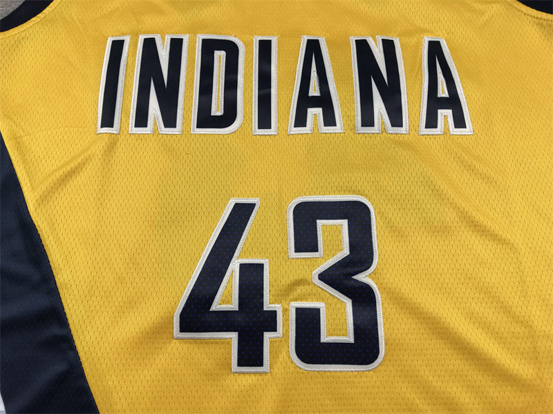 Men's Indiana Pacers Pascal Siakam #43 Gold Swingman Jersey - Statement Edition