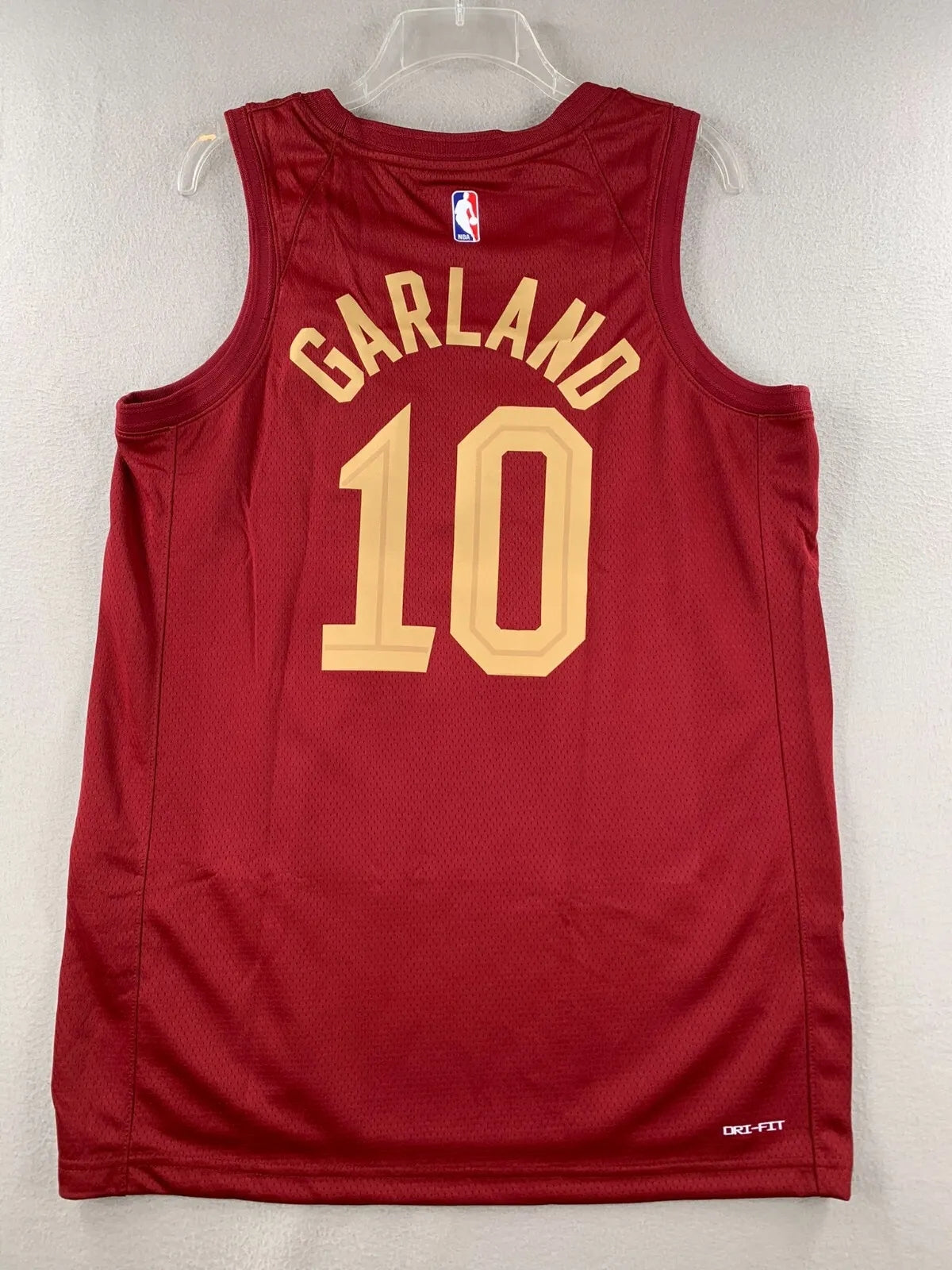 Men's Cleveland Cavaliers Darius Garland #10 Wine Swingman Jersey - Icon Edition