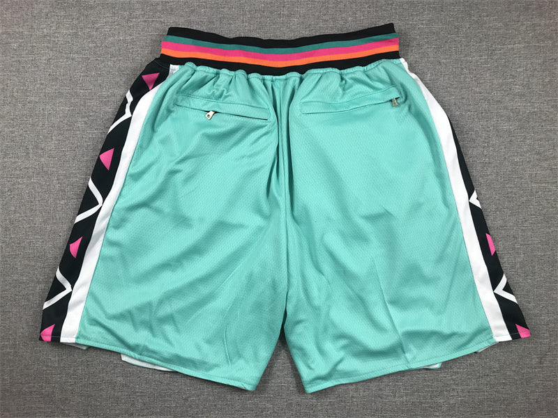 Men's San Antonio Spurs Green City Edition Pocket Shorts