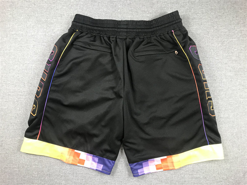 Men's Phoenix Suns Black Statement Edition Pocket Shorts