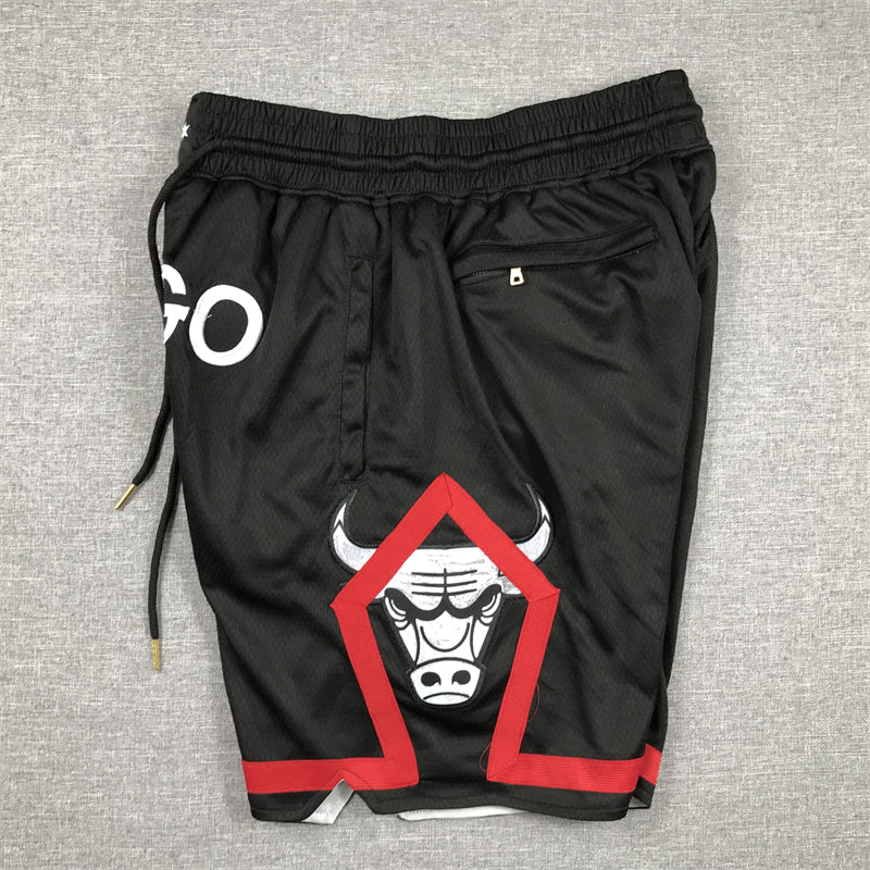 Men's Chicago Bulls Black 2023/24 Pocket Shorts City Edition