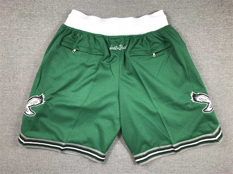 Men's Philadelphia Eagles Kelly Green Pocket Shorts