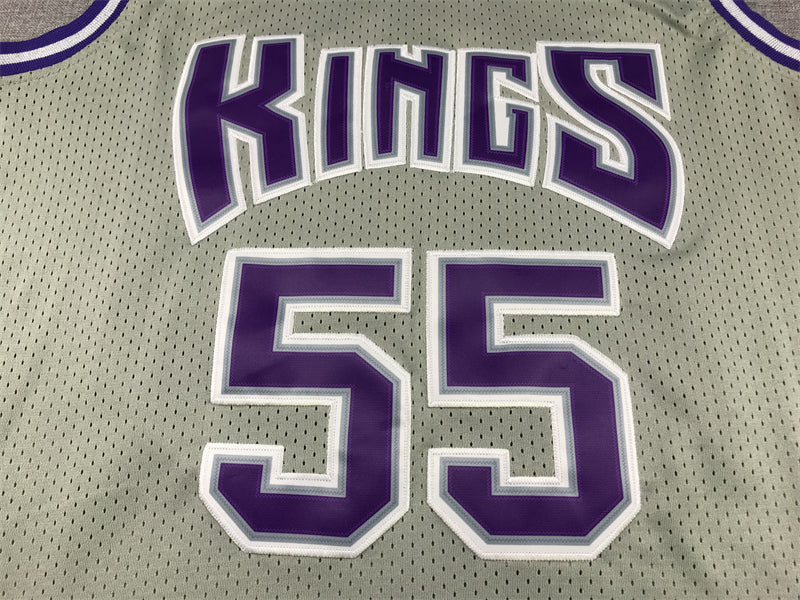 Men's Sacramento Kings Jason Williams #55 Gray 2000/01 Hardwood Classics Swingman Jersey