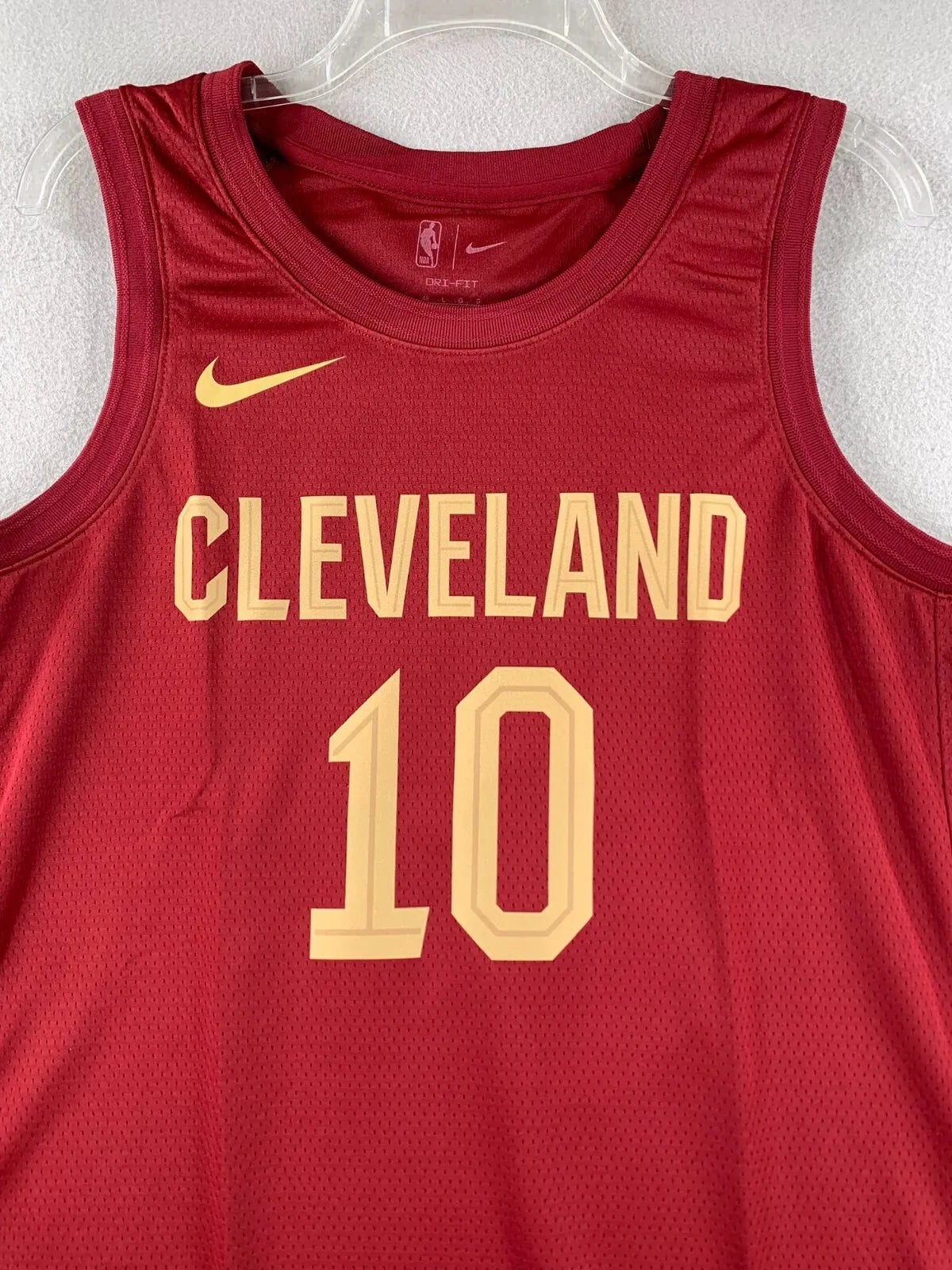 Men's Cleveland Cavaliers Darius Garland #10 Wine Swingman Jersey - Icon Edition