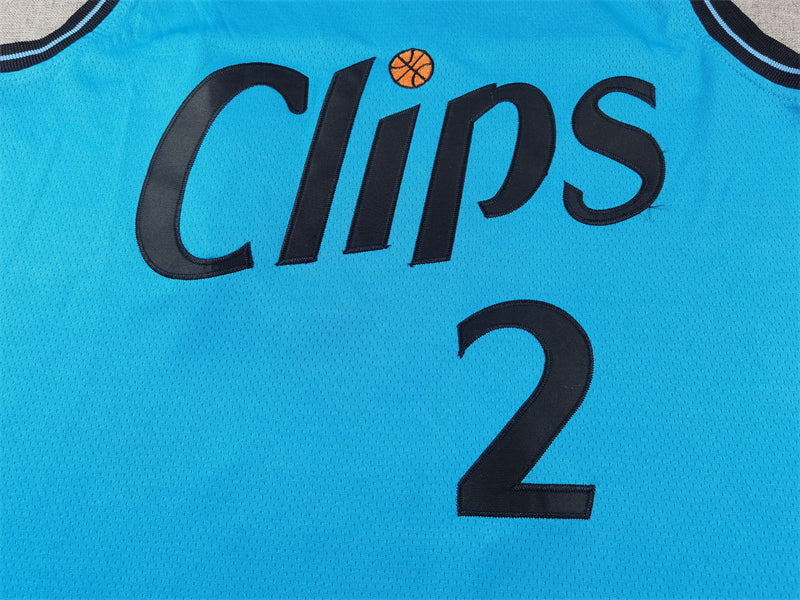 Men's LA Clippers Kawhi Leonard #2 Light Blue 2024/25 Swingman Player Jersey - City Edition