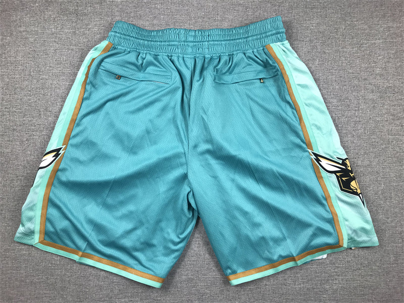 Men's Charlotte Hornets Teal City Edition Pocket Shorts