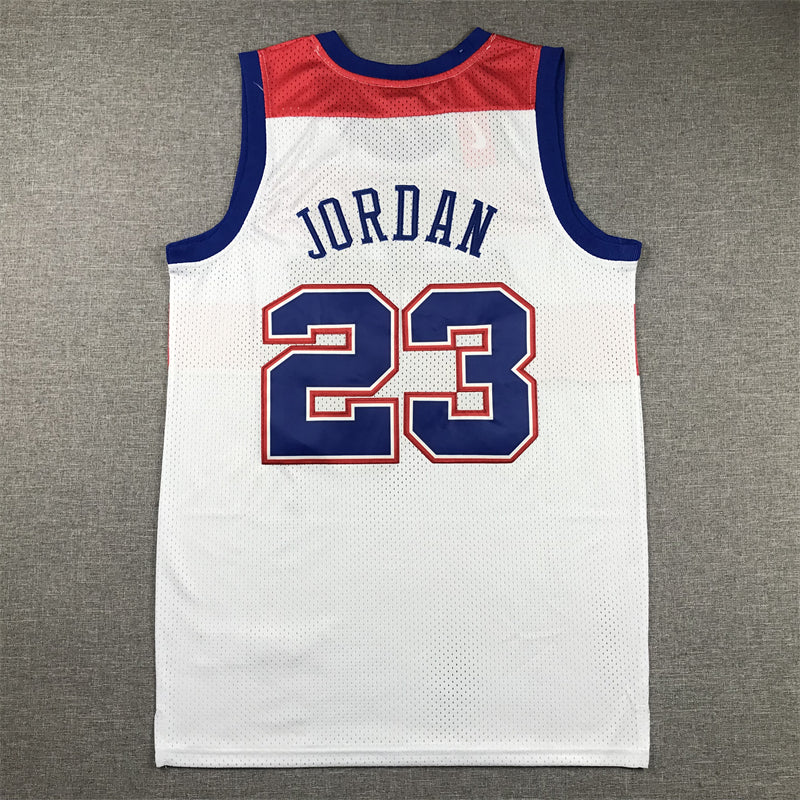 Men's Washington Wizards Michael Jordan #23 White Swingman Jersey