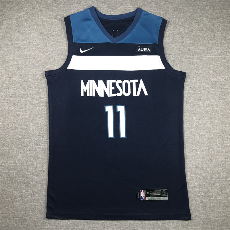 Men's Minnesota Timberwolves Naz Reid #11 Navy Swingman Jersey - Icon Edition