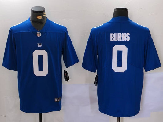 Men's New York Giants Brian Burns #0 Royal Game Player Jersey