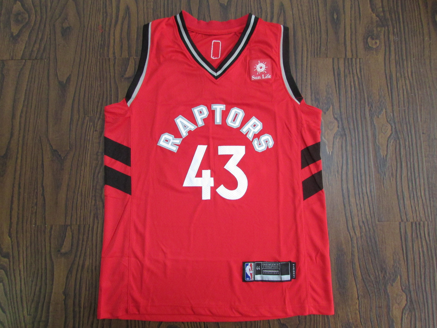 Men's Toronto Raptors Pascal Siakam #43 NBA Red Player Jersey