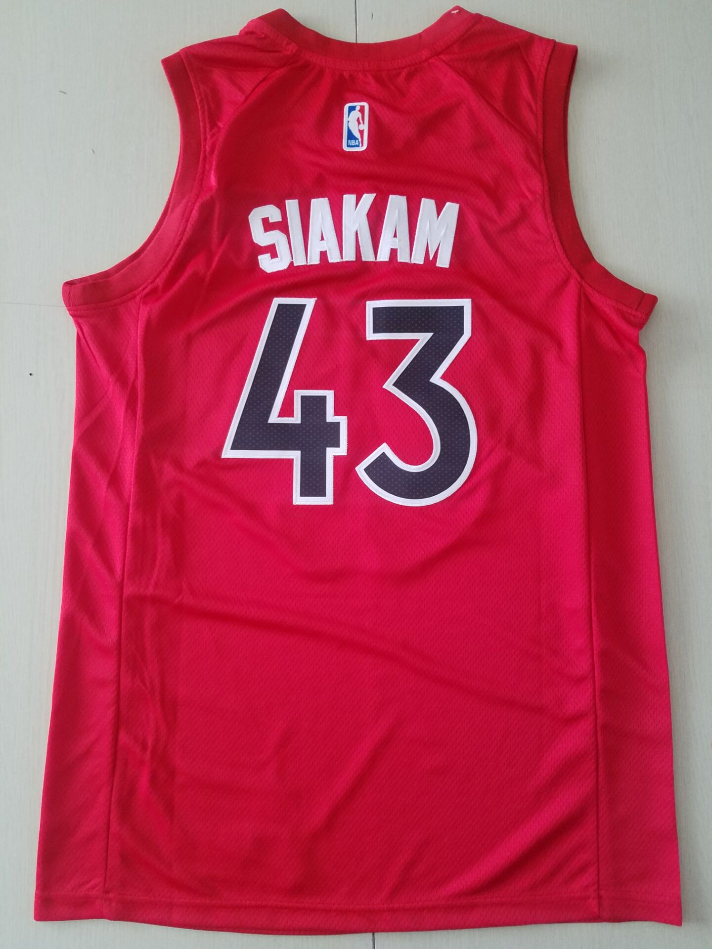 Men's Toronto Raptors Pascal Siakam Red 2021/22 Diamond Swingman Jersey