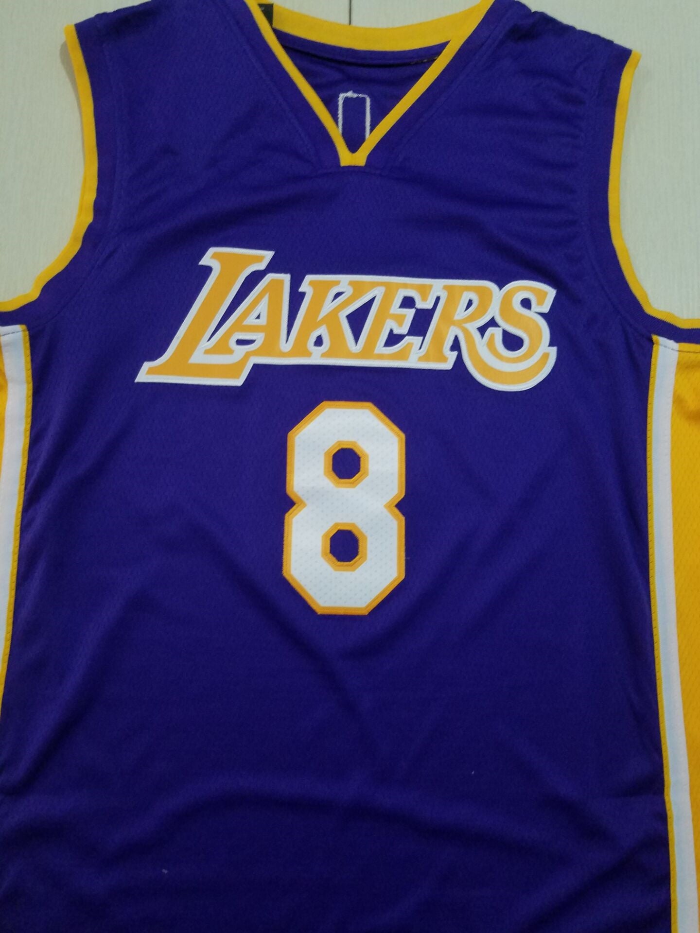 Men's Los Angeles Lakers Kobe Bryant Purple #8 Swingman Player Jersey