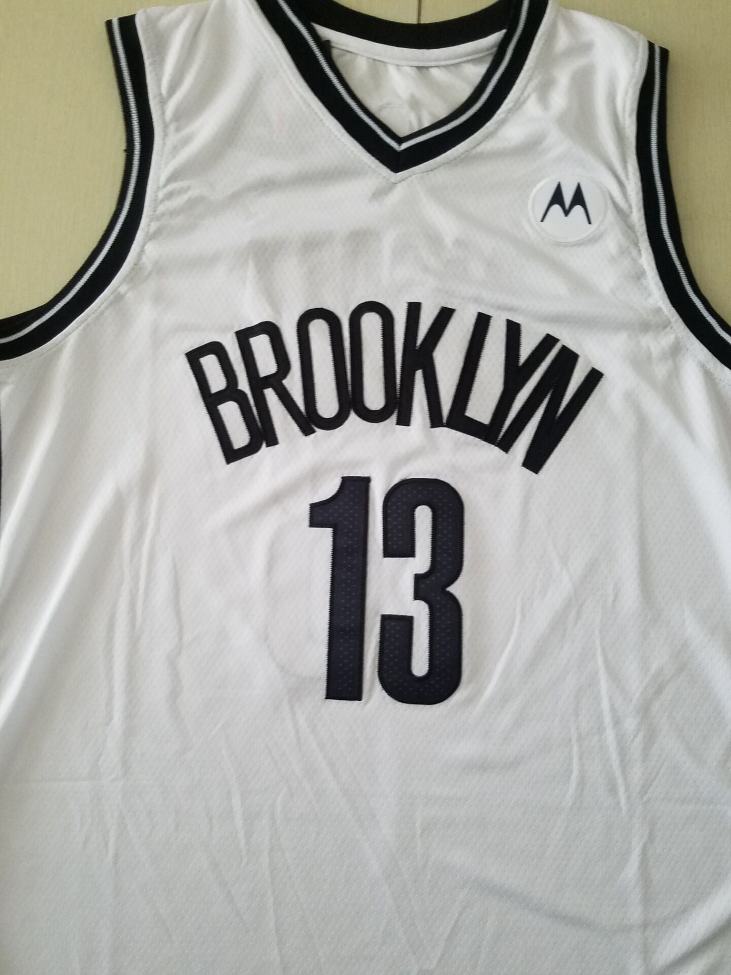 Men's Brooklyn Nets James Harden White 2020/21 Fast Break Replica Jersey