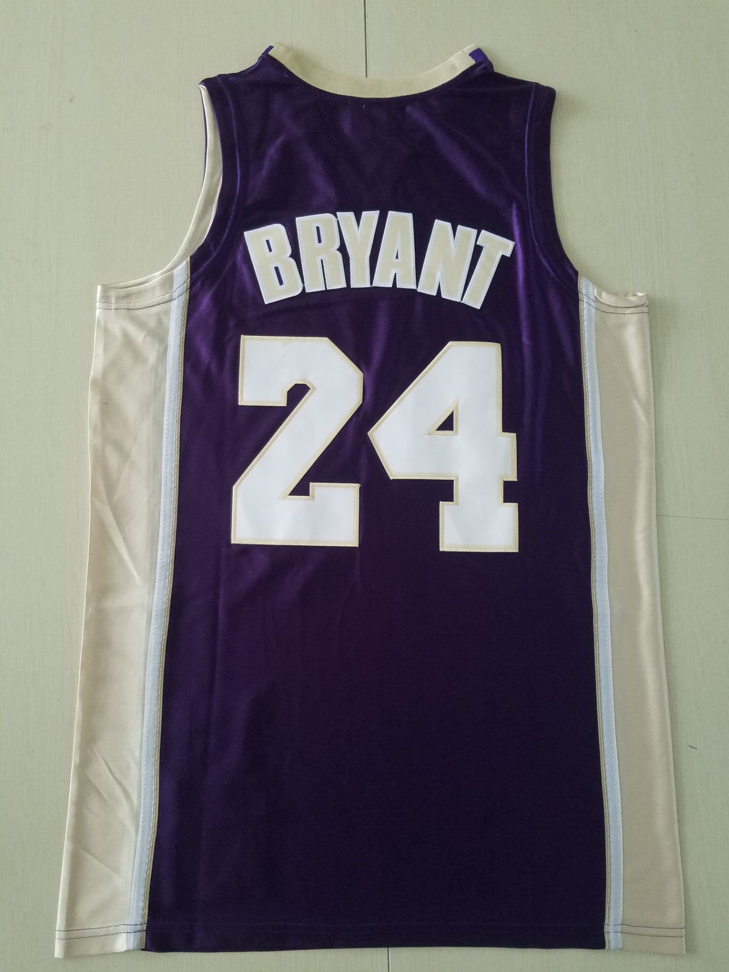 Men's Los Angeles Lakers Kobe Bryant Hall of Fame Purple Hardwood Classics Jersey